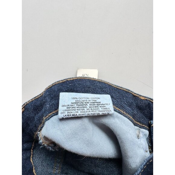 Vintage NWT TOMMY HILFIGER Dark Wash High Rise Flared Bell Bottom Jeans, Size 29 - Picture 16 of 16